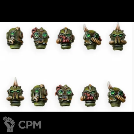 Описание картинки MORBID LEGIONARY HEADS от NEW-MINIATURES по цене 313руб | Свободный Рынок Миниатюр - СРМ