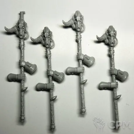 Описание картинки Njal Stormcaller - Staff of the Stormcaller x 4 от Darkminiatures по цене 365руб | Свободный Рынок Миниатюр - СРМ