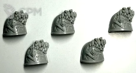 Описание картинки Space Wolves - Shoulder Pads 2 от Darkminiatures по цене 330руб | Свободный Рынок Миниатюр - СРМ