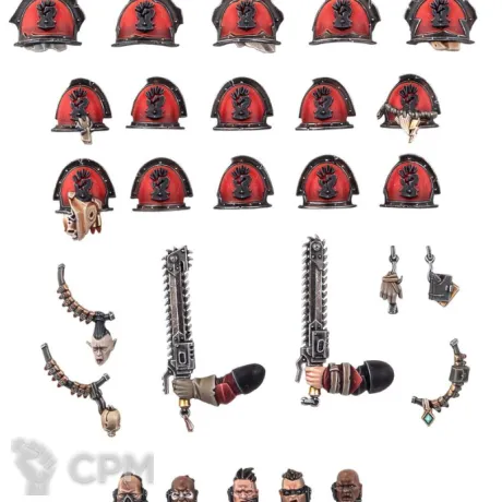 Описание картинки Red Corsairs Upgrades от Darkminiatures по цене 1 000руб | Свободный Рынок Миниатюр - СРМ