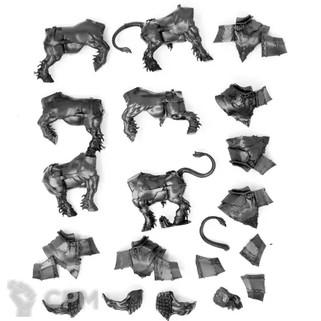 Описание картинки Bull Centaurs - Annointed Sentinels Boies от LooneShroomFoundry по цене 1 450руб | Свободный Рынок Миниатюр - СРМ