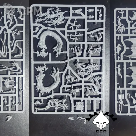Описание картинки Burning chariot of Tzeentch от ССП по цене 1 800руб | Свободный Рынок Миниатюр - СРМ