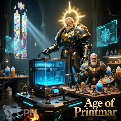 Описание картинки Печать миниатюр под заказ от Age of Printmar по цене 1руб | Свободный Рынок Миниатюр - СРМ