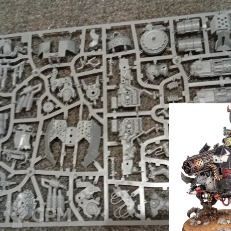 Описание картинки Big Mek Dakkarig, Armageddon от ganja-69 по цене 3 800руб | Свободный Рынок Миниатюр - СРМ