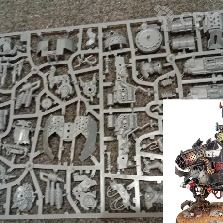 Описание картинки Big Mek Dakkarig, Armageddon от ganja-69 по цене 3 300руб | Свободный Рынок Миниатюр - СРМ