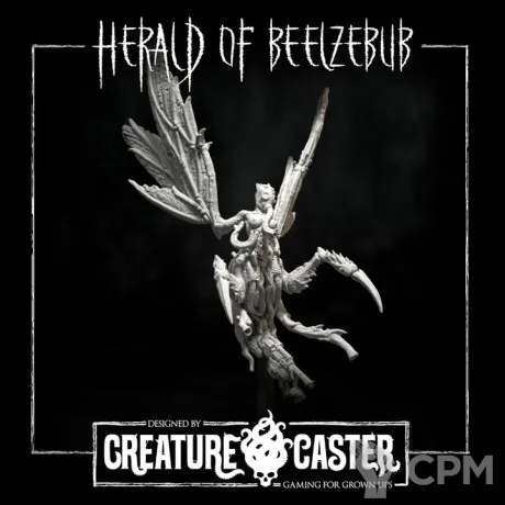 Описание картинки Great Hunger Herald of Beelzebub C от Recruiter по цене 600руб | Свободный Рынок Миниатюр - СРМ