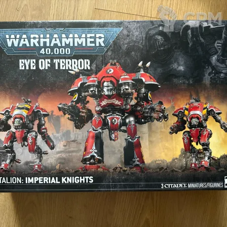 Описание картинки Eye of Terror Battalion: Imperial Knights от zurdo по цене 20 800руб | Свободный Рынок Миниатюр - СРМ