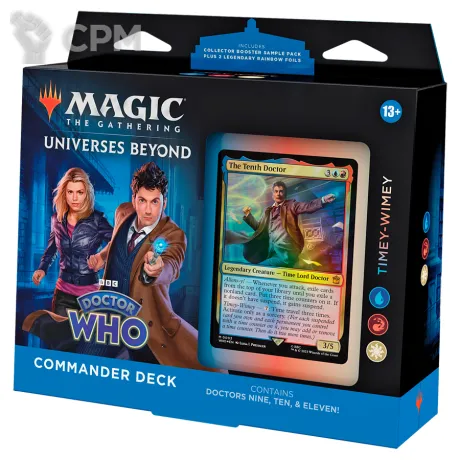 Описание картинки Колода Timey-Wimey выпуска MTG Universes Beyond - Doctor Who на английском языке от Дауран по цене 9 000руб | Свободный Рынок Миниатюр - СРМ