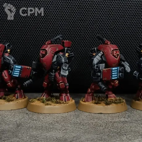 Описание картинки XV25 Stealth Battlesuits от Hate по цене 3 000руб | Свободный Рынок Миниатюр - СРМ
