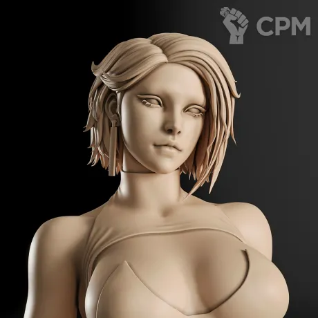 Описание картинки Line Girl Фигурка от GAS3TXD  по цене 2 900руб | Свободный Рынок Миниатюр - СРМ