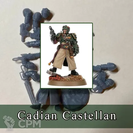 Описание картинки Cadian Castellan от SaJRa по цене 250руб | Свободный Рынок Миниатюр - СРМ
