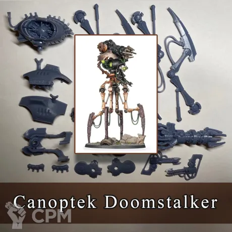 Описание картинки Canoptek Doomstalker от SaJRa по цене 900руб | Свободный Рынок Миниатюр - СРМ
