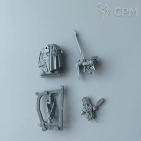 Описание картинки Капитан (Company Master) из Dark Vengeance, без базы от Fridericus по цене 300руб | Свободный Рынок Миниатюр - СРМ