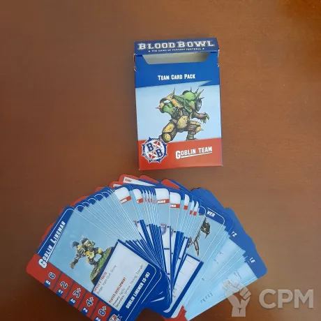 Описание картинки Goblin Blood Bowl Card pack от Pavel98 по цене 1 000руб | Свободный Рынок Миниатюр - СРМ
