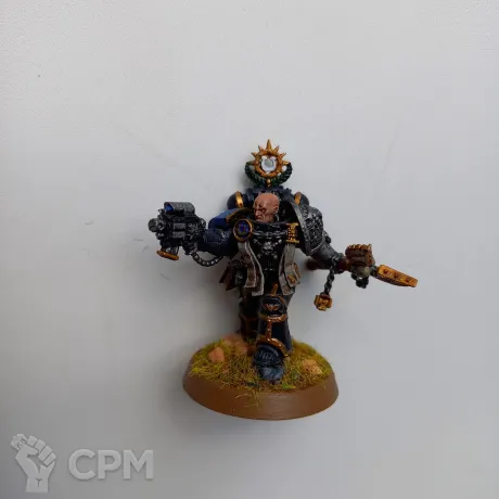 Описание картинки Chaplain Ortan Cassius. Капеллан Ортан Кассиус. от volkolok13 по цене 1 500руб | Свободный Рынок Миниатюр - СРМ