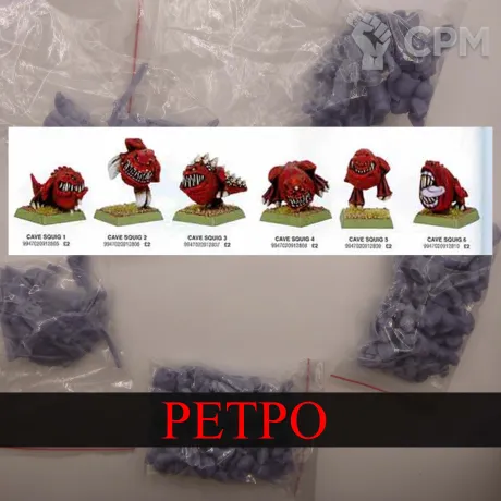 Описание картинки Cave Squigs от White Rhino по цене 499руб | Свободный Рынок Миниатюр - СРМ