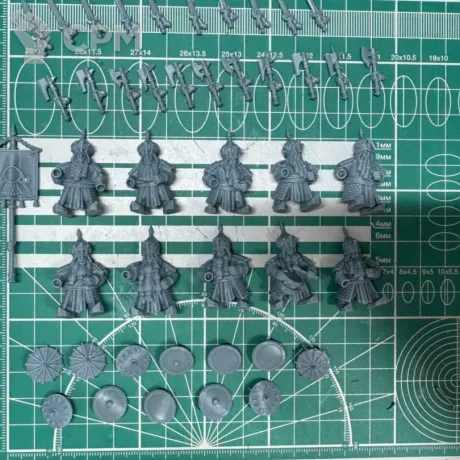 Описание картинки Chaos Dwarfs Warriors от Recruiter по цене 600руб | Свободный Рынок Миниатюр - СРМ