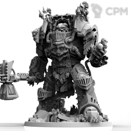 Описание картинки Perturabo Primarch от Печатный подвальчик по цене 1 500руб | Свободный Рынок Миниатюр - СРМ
