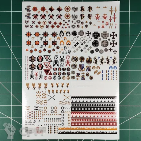 Описание картинки Cerastus Knight Lancer Transfer Sheet (Декали) от Vault Boy по цене 1 798руб | Свободный Рынок Миниатюр - СРМ