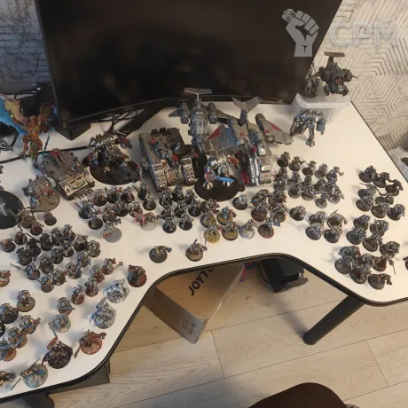 Описание картинки Армия Grey Knights от TrTinf по цене 60 000руб | Свободный Рынок Миниатюр - СРМ