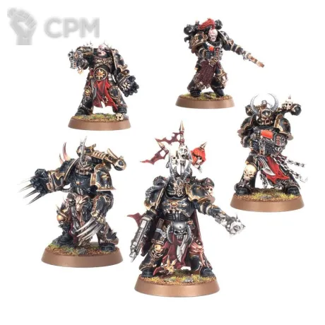 Описание картинки Chaos Space Marines Chosen от Warp-Smuggling по цене 5 300руб | Свободный Рынок Миниатюр - СРМ