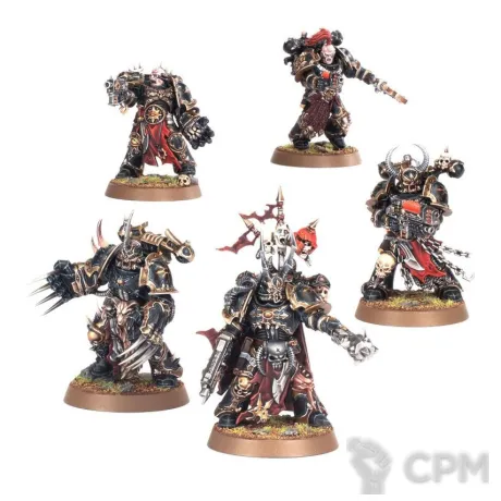 Описание картинки Chaos Space Marines Chosen от Warp-Smuggling по цене 4 500руб | Свободный Рынок Миниатюр - СРМ