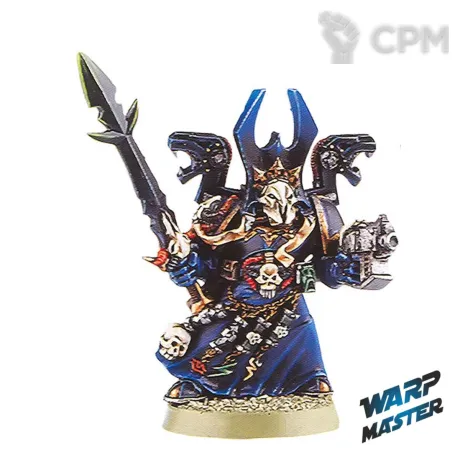 Описание картинки Chaos Space Marine Sorcerer A от WARP Master по цене 680руб | Свободный Рынок Миниатюр - СРМ