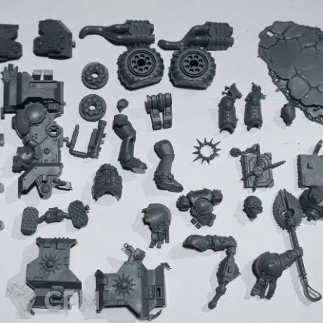 Описание картинки Space Marines: Primaris Chaplain on Bike от Zifikus по цене 100руб | Свободный Рынок Миниатюр - СРМ