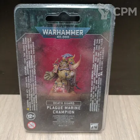 Описание картинки Plague Marine Champion (Оригинал) от Rivein по цене 2 600руб | Свободный Рынок Миниатюр - СРМ