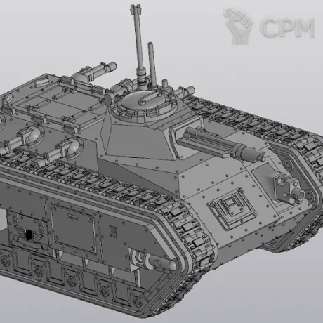 Описание картинки Chimera tank от R.E.print по цене 3 300руб | Свободный Рынок Миниатюр - СРМ