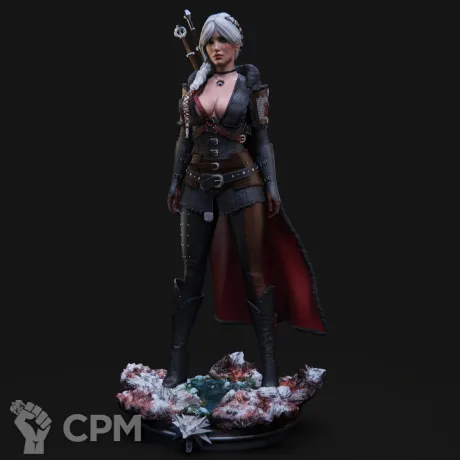 Описание картинки Цири Ведьмак 4 Witcher 4 от Кира по цене 12 000руб | Свободный Рынок Миниатюр - СРМ