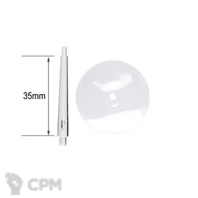 Описание картинки 32 MM CLEAR FLYING BASE WITH 35 MM FLYING STEM (1) от TPC по цене 105руб | Свободный Рынок Миниатюр - СРМ