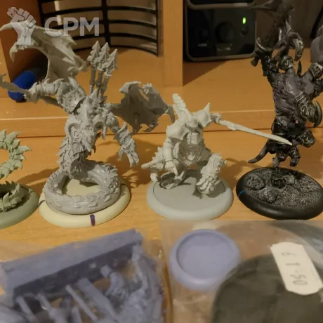 Описание картинки Legion of Everblight:набор миниатюр от User57038 по цене 600руб | Свободный Рынок Миниатюр - СРМ