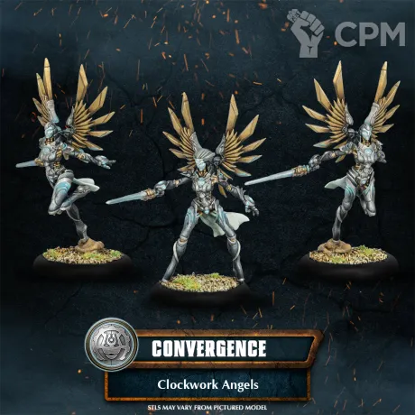 Описание картинки Clockwork Angels. Command starter от Manufactorum76 по цене 300руб | Свободный Рынок Миниатюр - СРМ