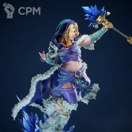 Описание картинки Crystal Maiden от 3Д-Печка по цене 4 000руб | Свободный Рынок Миниатюр - СРМ