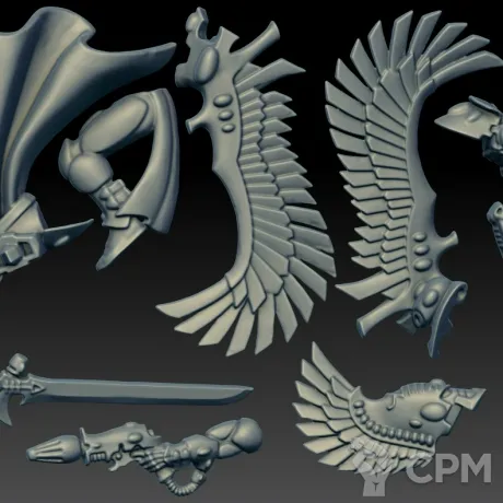 Описание картинки Autarch Wayleaper (Scan) от AxeL's Forge по цене 175руб | Свободный Рынок Миниатюр - СРМ
