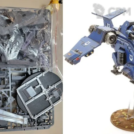 Описание картинки Stormraven Gunship, ориг на литниках от Утка по цене 9 000руб | Свободный Рынок Миниатюр - СРМ