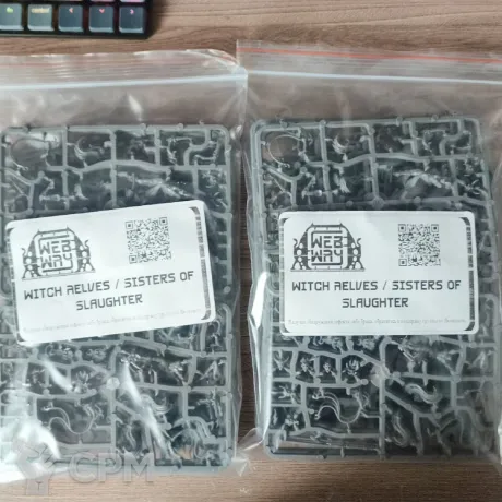 Описание картинки Witch Aelves/Sisters of Slaughter 20x от Midke по цене 100руб | Свободный Рынок Миниатюр - СРМ
