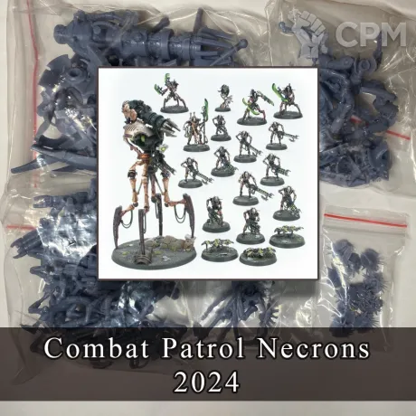 Описание картинки Combat Patrol: Necrons (2024) от SaJRa по цене 3 100руб | Свободный Рынок Миниатюр - СРМ