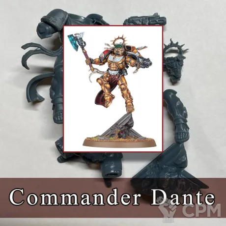 Описание картинки Commander Dante от SaJRa по цене 400руб | Свободный Рынок Миниатюр - СРМ