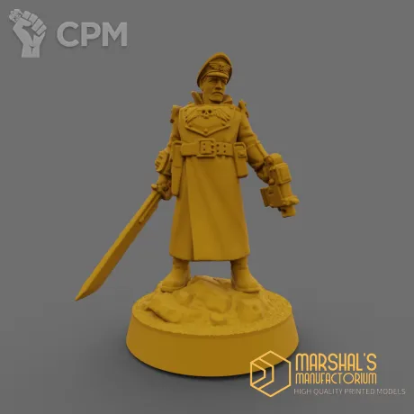 Описание картинки Commissar 9th Edition (скан с оригинала) от Marshal'sManufactory по цене 300руб | Свободный Рынок Миниатюр - СРМ