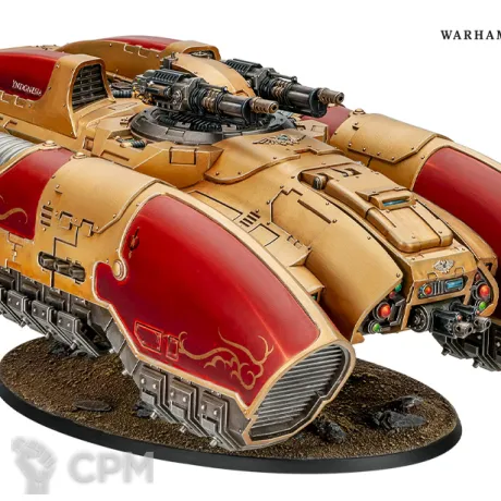 Описание картинки LEGIO CUSTODES: CORONUS GRAV-CARRIER от Магазин Хобби по цене 10 500руб | Свободный Рынок Миниатюр - СРМ