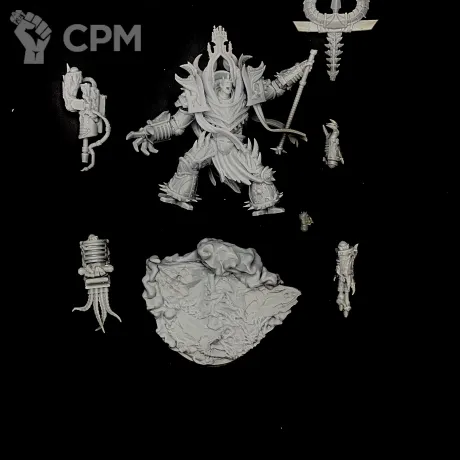 Описание картинки Korrupted Guard King Brute 75mm от R.E.print по цене 450руб | Свободный Рынок Миниатюр - СРМ
