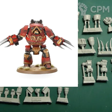 Описание картинки Blood Angels Legion Contemptor-Incaendius Class Dreadnought от Plants vs Zombies по цене 1 550руб | Свободный Рынок Миниатюр - СРМ