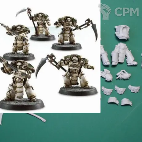 Описание картинки Death Guard Deathshroud Terminators от Plants vs Zombies по цене 1 520руб | Свободный Рынок Миниатюр - СРМ