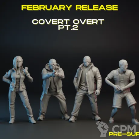 Описание картинки Covert//Overt Agents: Part 2 от PocketSized Prints по цене 850руб | Свободный Рынок Миниатюр - СРМ