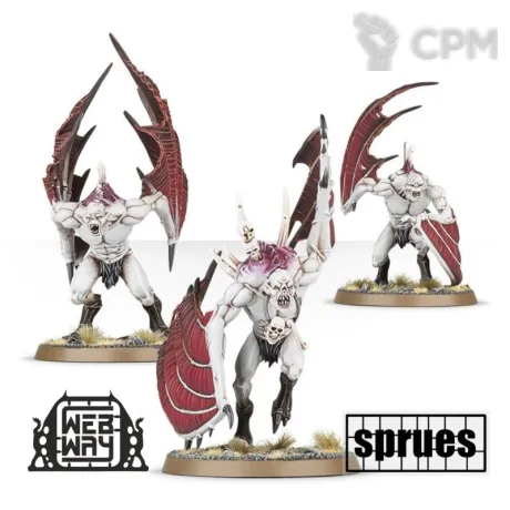 Описание картинки Crypt Flayers / Crypt Horrors / Vargheists (3 лит) от WebWay по цене 2 365руб | Свободный Рынок Миниатюр - СРМ