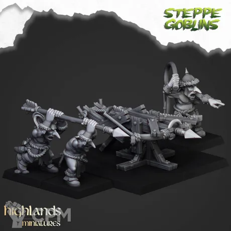Описание картинки Steppe Goblin Big Crossbow от 3DPrintClub по цене 340руб | Свободный Рынок Миниатюр - СРМ