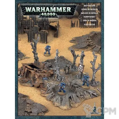 Описание картинки Battlscape Crushed Rhino от Fle94 Miniatures по цене 4 900руб | Свободный Рынок Миниатюр - СРМ