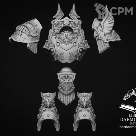 Описание картинки Armour model “Vetustus” type Phoenix от LDBits по цене 968руб | Свободный Рынок Миниатюр - СРМ